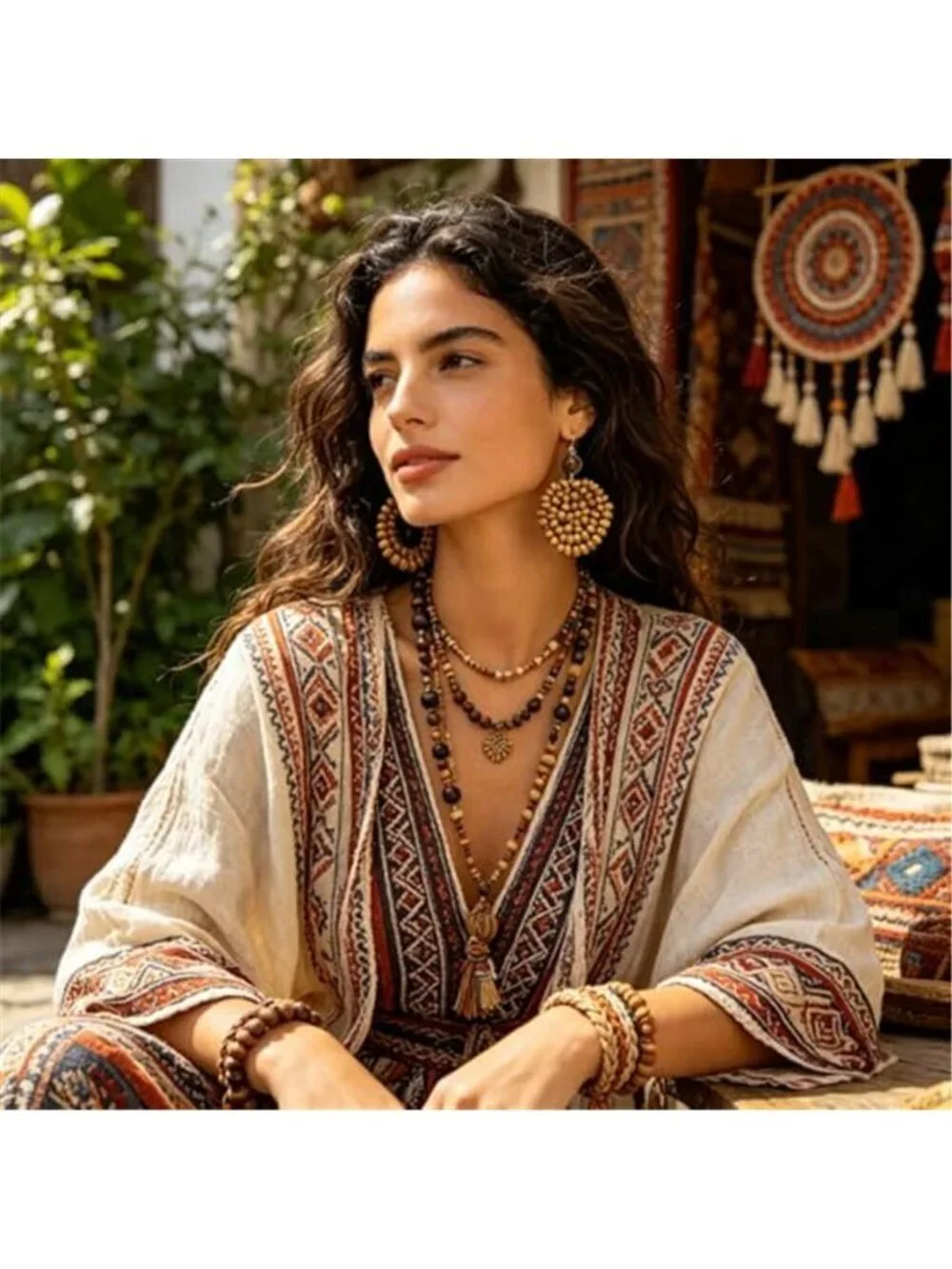 Boho Beaded Earrings for Women